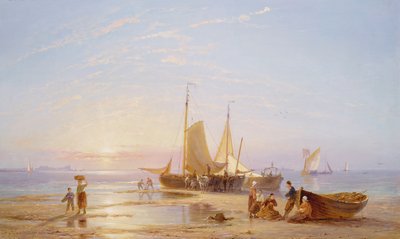 Off Flushing by Pieter Cornelis Dommerson